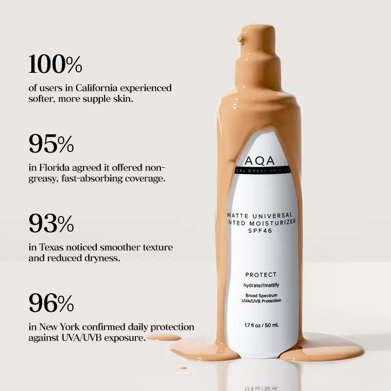 Skin-first beauty starts here — Universal Tinted Moisturizer SPF 46. Coverage meets skincare for a radiant, protected glow.