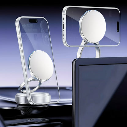 🔥Hot Sale 🔥Magnetic Phone Stand, 🔄360° Fordable and Retractable The Ultimate Viewing Companion🚗📱