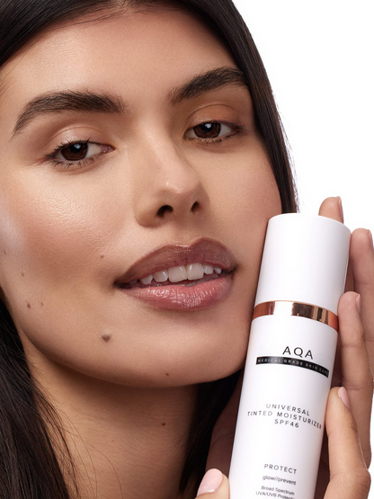 Skin-first beauty starts here — Universal Tinted Moisturizer SPF 46. Coverage meets skincare for a radiant, protected glow.
